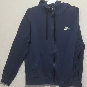 Nike Sportswear Club Men’s in Navy Blue Zip-Up Hoodie